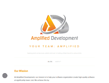 Tablet Screenshot of amplifieddevelopment.net